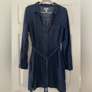 Levi's Shirt Dress 100% Cotton Sz Large